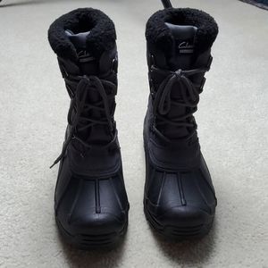 CLARKS COLLECTION MEN WATERPROOF WINTER BOOTS SZ 9